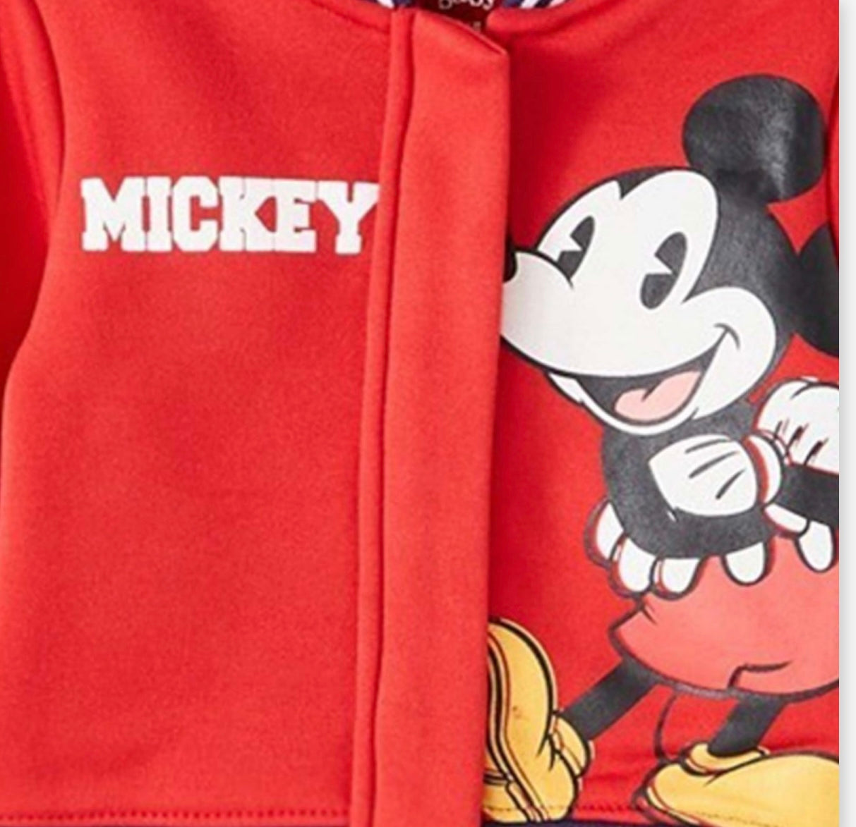 Ensemble bébé Mickey rouge