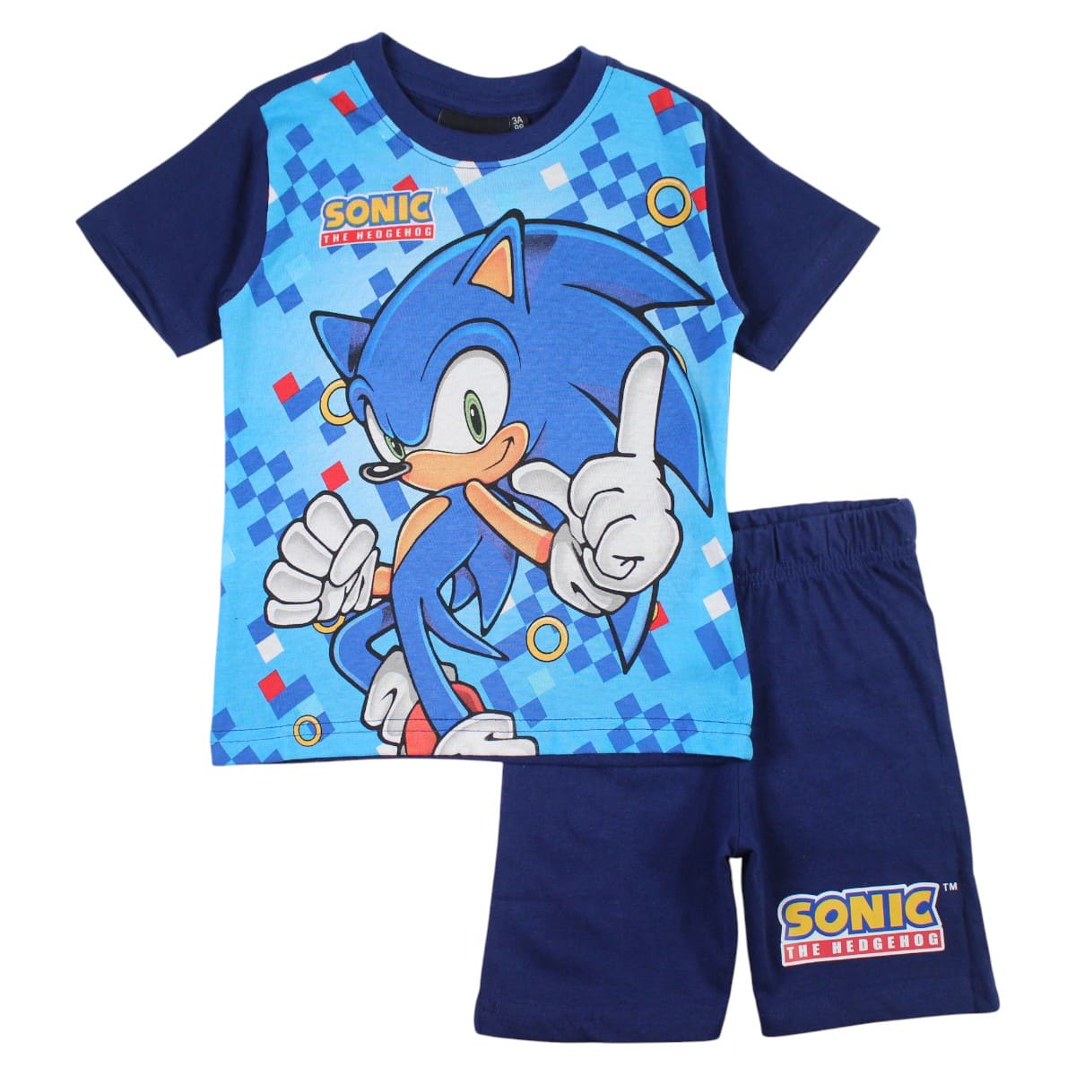 Ensemble SONIC bleu foncé