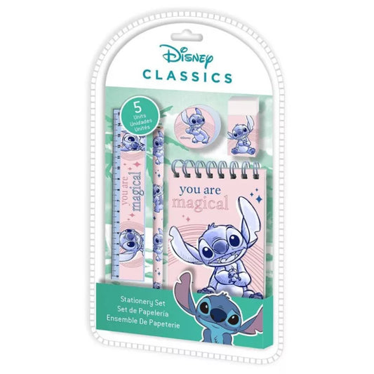 Set de papeterie Stitch