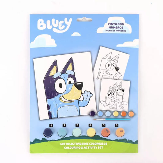 Activité peinture bluey