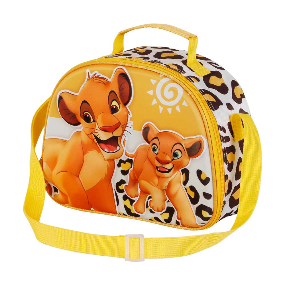 Disney Roi Lion Africa-Sac à Goûter 3D, Jaune