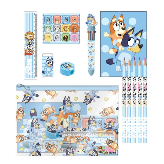 Set de papeterie bluey
