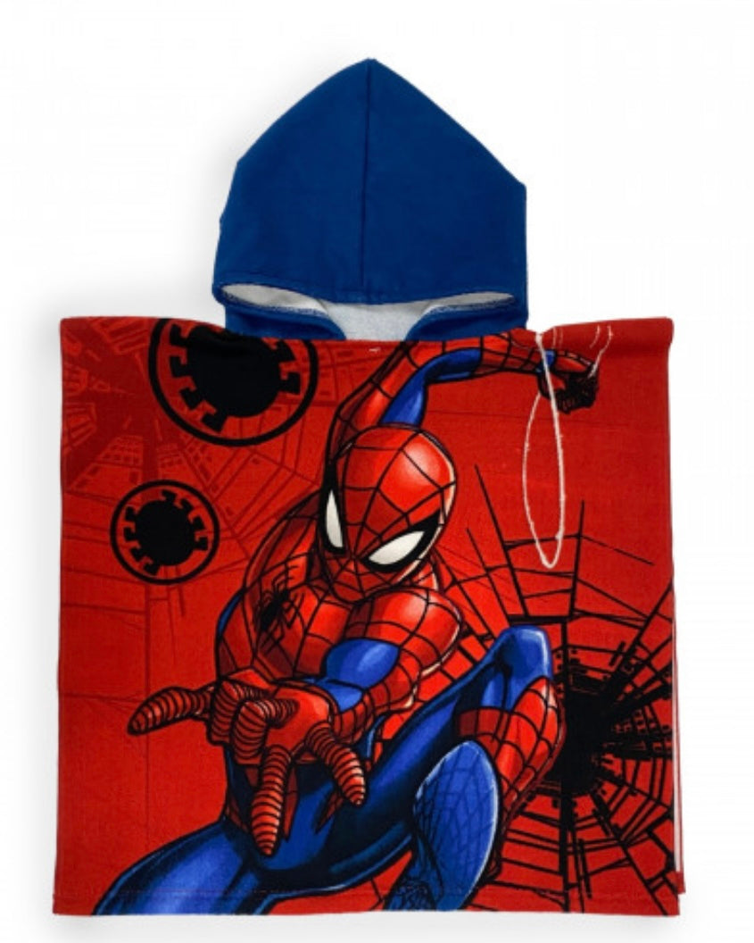 Poncho de bain Spiderman