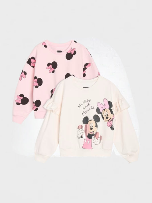 Lots de 2 sweats minnie ( ARRIVAGE 15 JUILLET)
