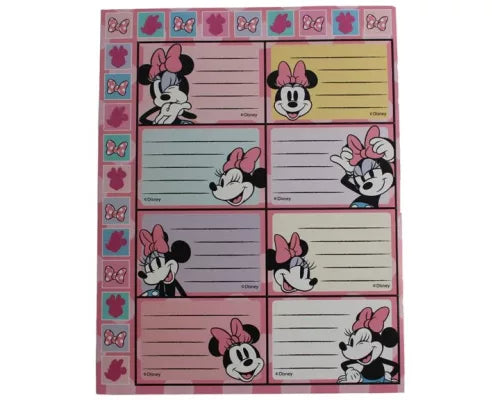 Étiquettes autocollantes Minnie