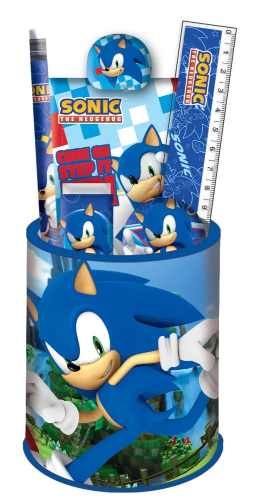 Set de papeterie Sonic