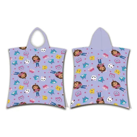 Serviette poncho Gabby chat