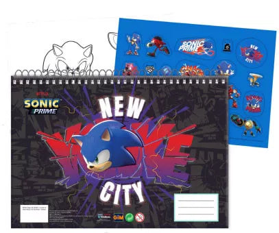 Carnet de croquis Sonic