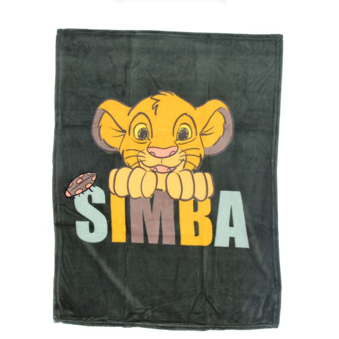 Plaid Simba roi Lion 100x75