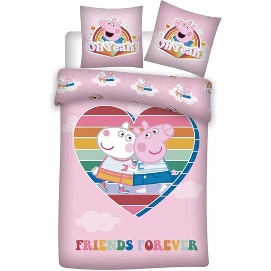 Housse de couette Peppa piG 140x200 sur commande