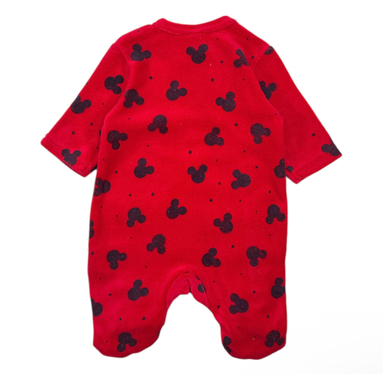 Grenouillère pyjama rouge Mickey