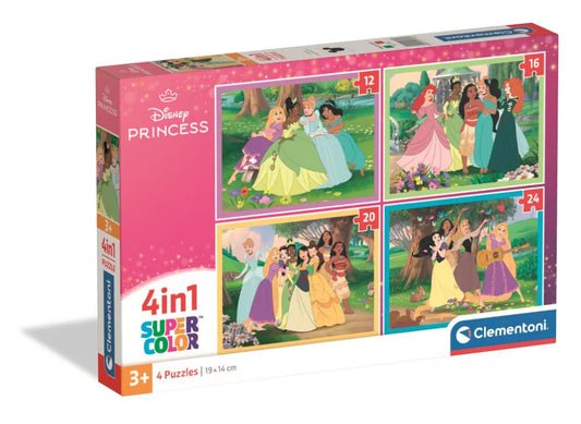 Puzzle princesse 4 en 1