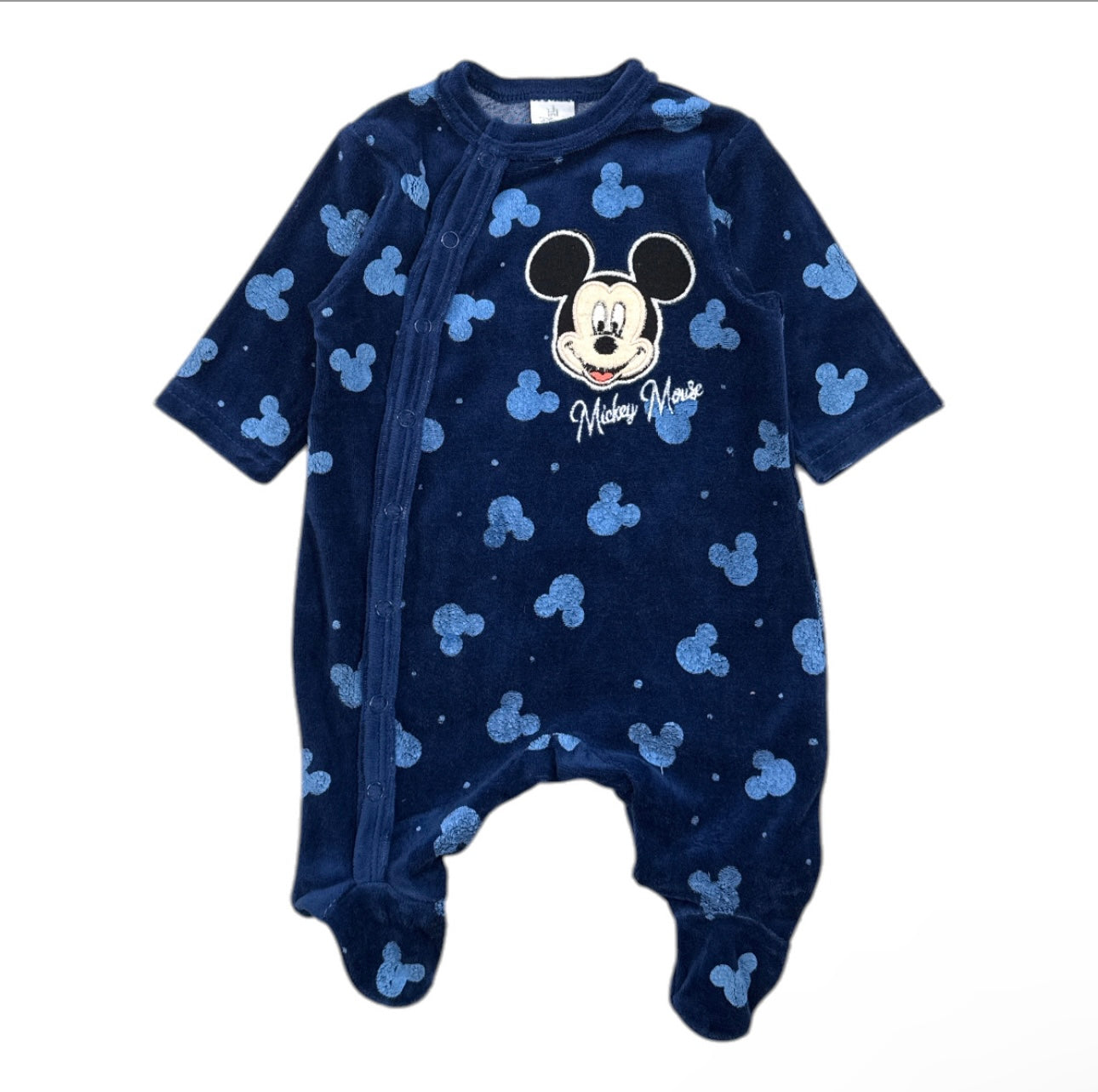 Grenouillère pyjama Mickey bleu