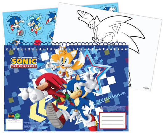 Carnet de croquis Sonic