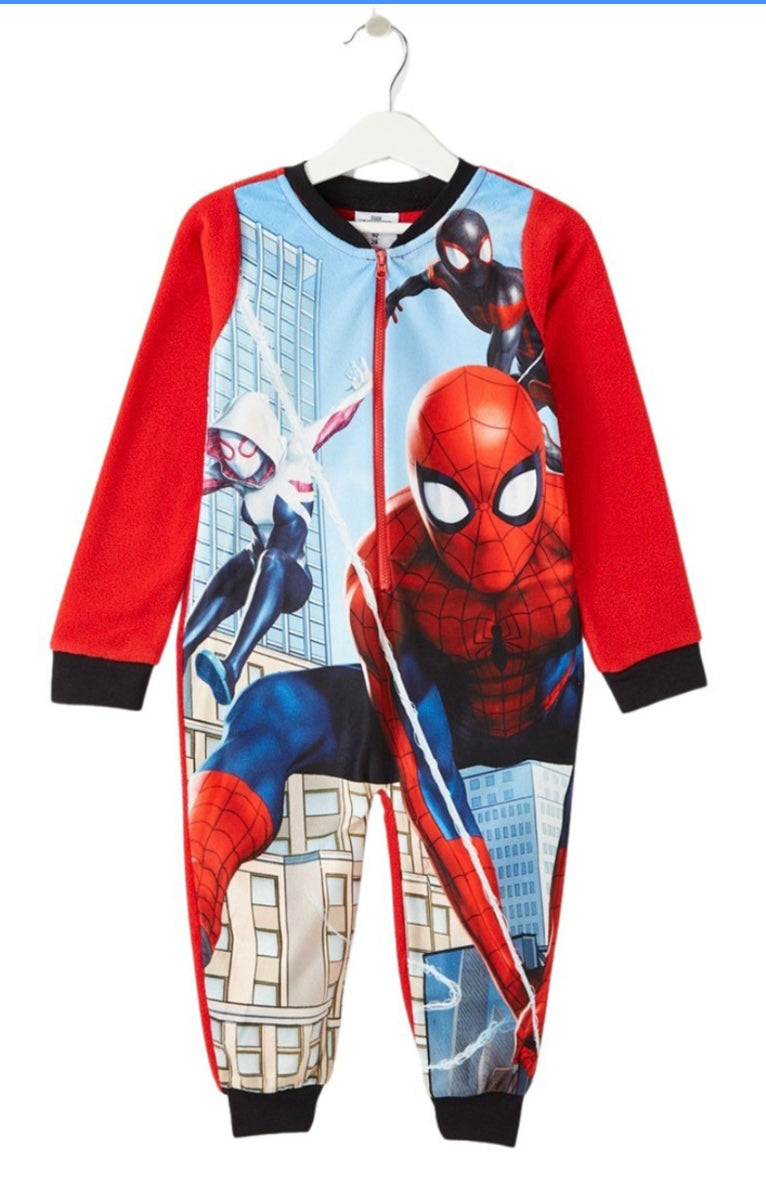 Combinaison Pyjama polaire Spiderman