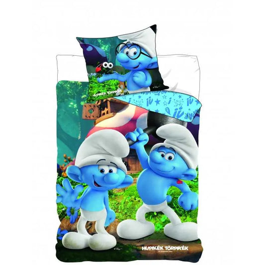 Housse de couette schtroumpfs 140x200 sur commande
