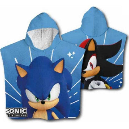 Poncho serviette Sonic