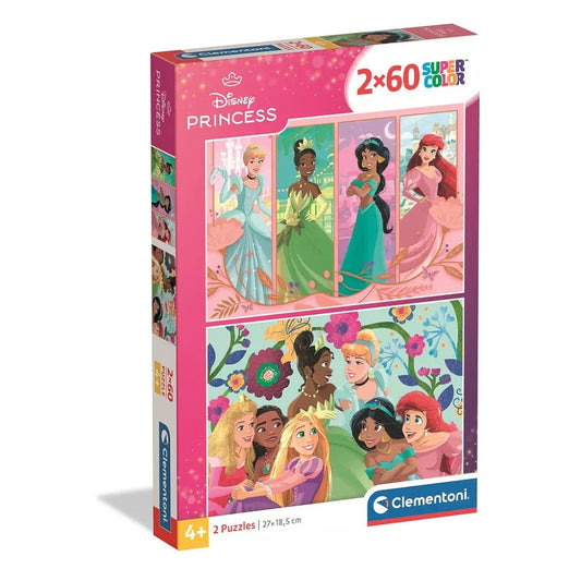 Puzzle princesse 2x60pcs