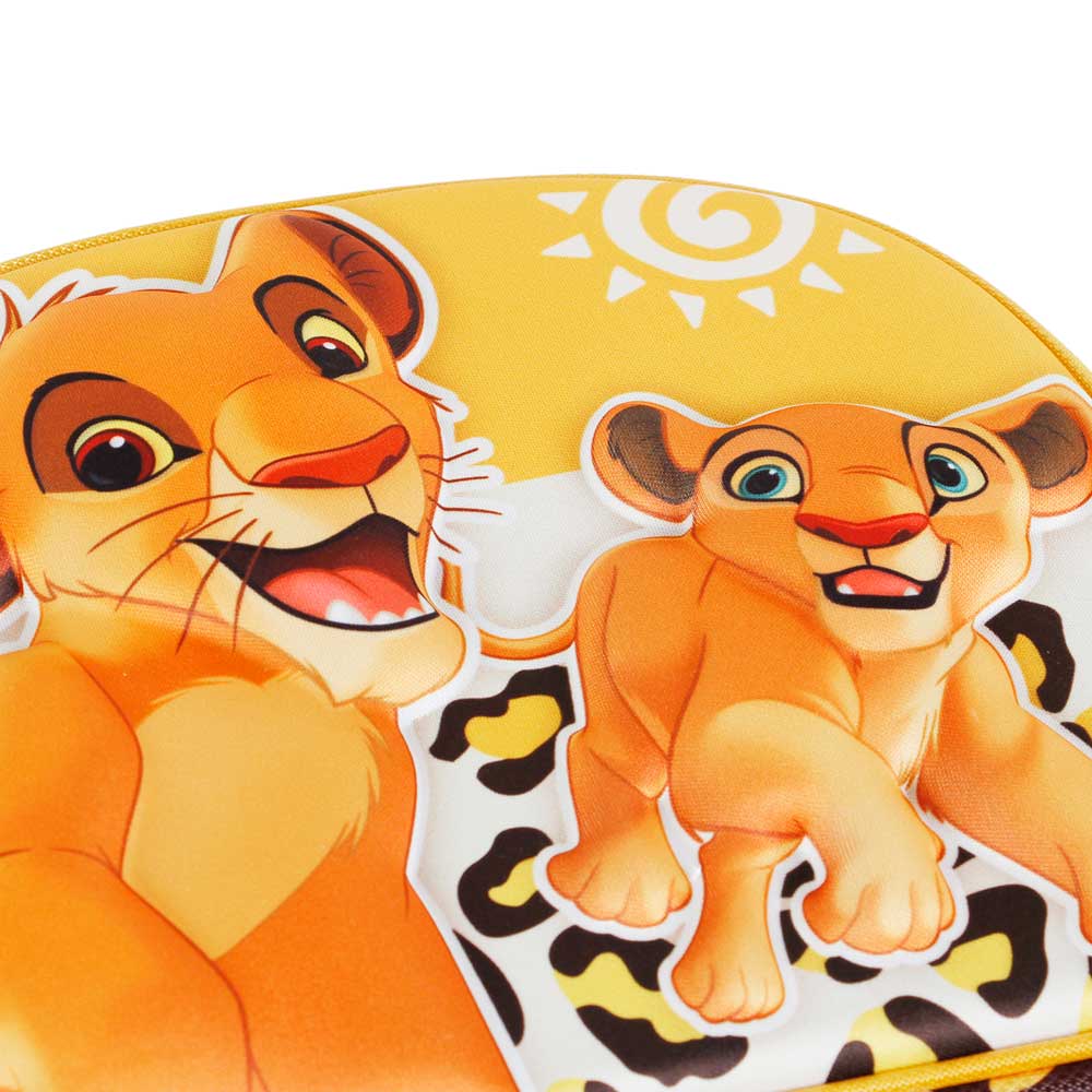 Disney Roi Lion Africa-Sac à Goûter 3D, Jaune