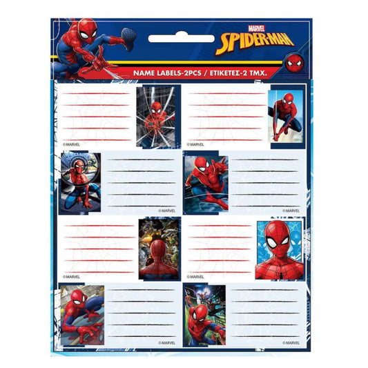 Étiquettes autocollantes Spiderman