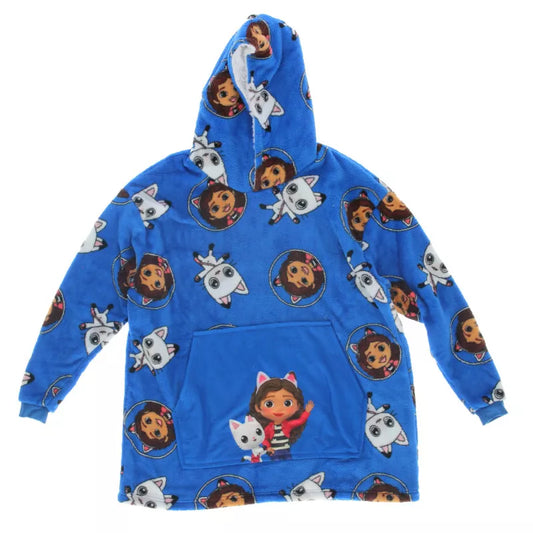 Sweat plaid Gabby chat de7/14ans TAILLE UNIQUE sur commande