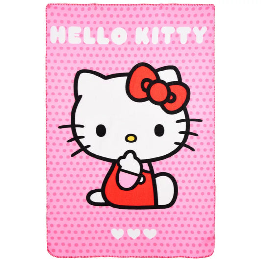 Plaid hello kitty 100x150