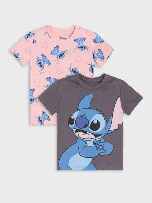 Lots de 2 t shirt Stitch