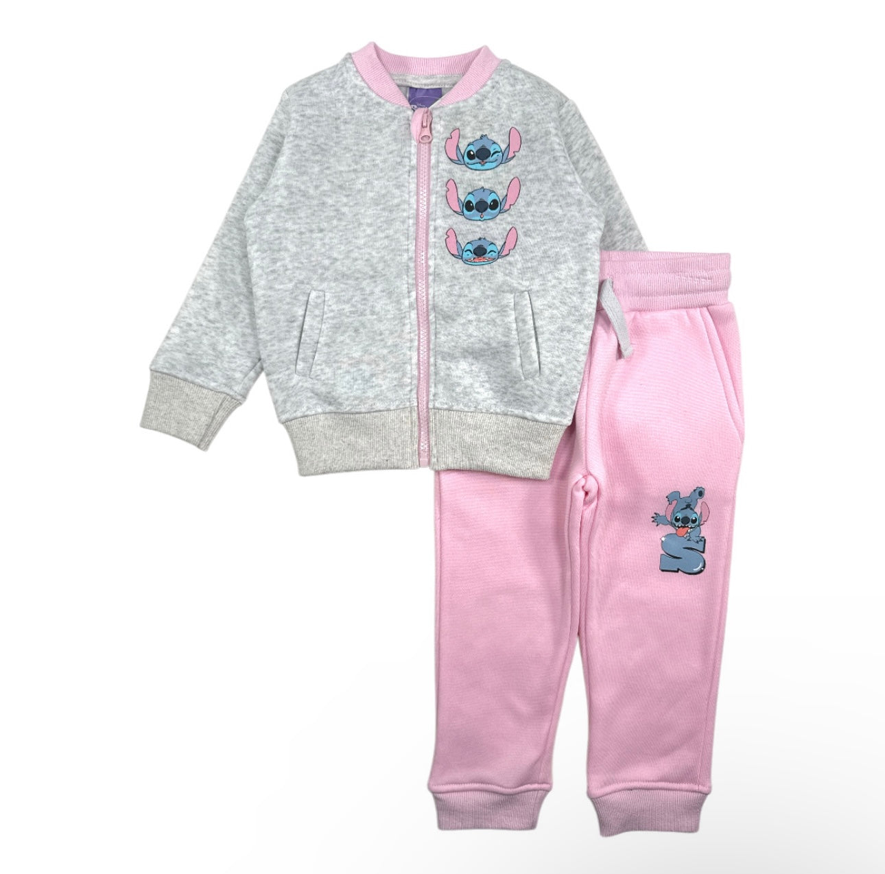 Ensemble survêtement Stitch rose