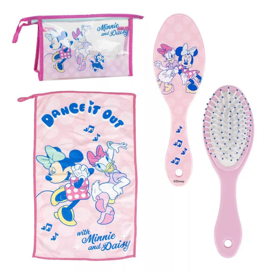 Set de toilette brosse + trousse + serviette Minnie
