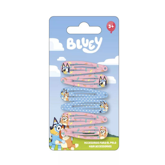Barrettes bluey