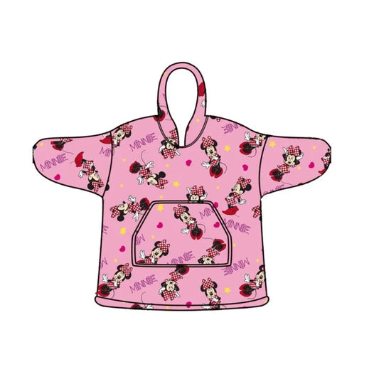 Sweat plaid minnie de 7/14ansTAILLE UNIQUE sur commande