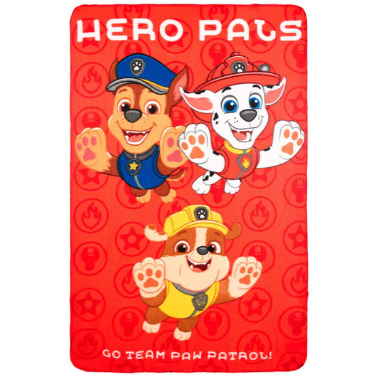 Plaid pat patrouille 100x150