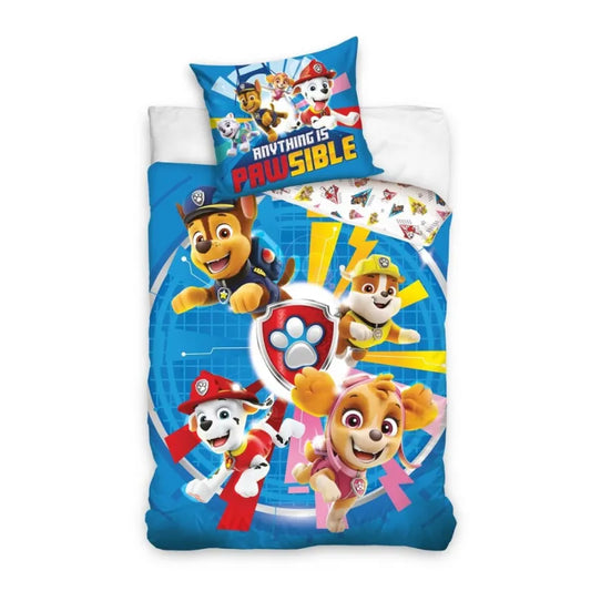 Housse de couette pat patrouille 140x200 sur commande