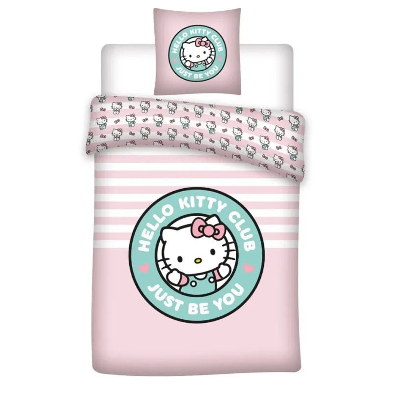 Housse de couette hello kitty 140x200 sur commande
