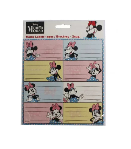 Étiquettes autocollantes Minnie