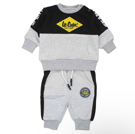 Ensemble Survêtement bébé  Lee Cooper gris