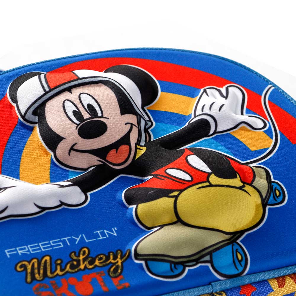 Disney Mickey Mouse Freestyle-3D Sac à déjeuner Bleu