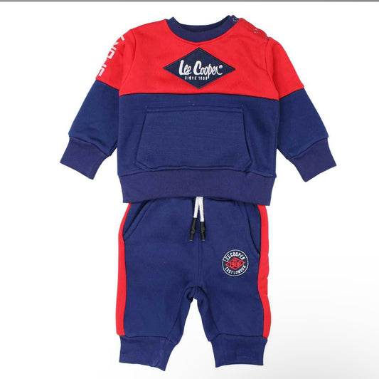 Ensemble survêtement bébé Lee Cooper bleu