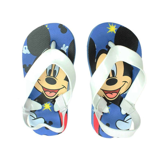 Tong bébé Mickey bleu