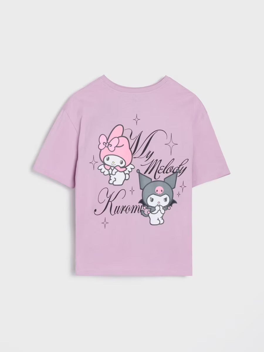 T-shirt Kuromi hello kitty ( ARRIVAGE 15 JUILLET)