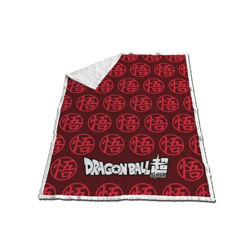 Couverture sherpa dragon ball z 120x150cm sur commande