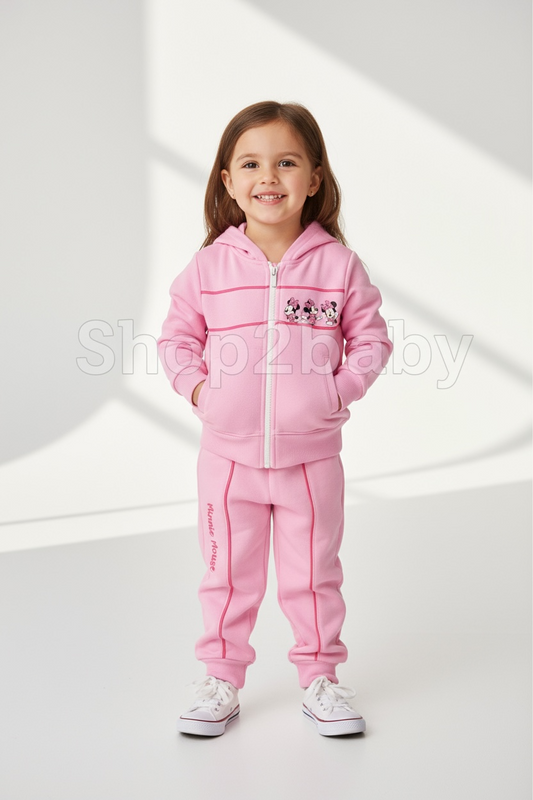 Ensemble Minnie rose clair