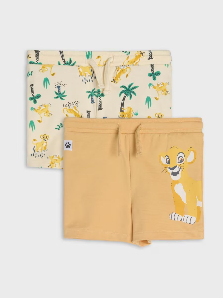 Lots de 2 short Simba
