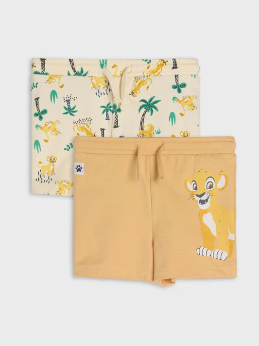 Lots de 2 short Simba