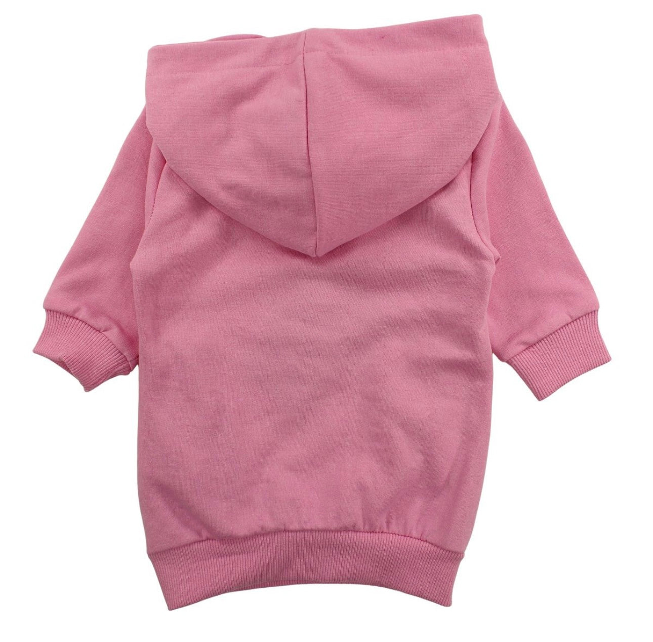 Robe pull polaire stitch Rose