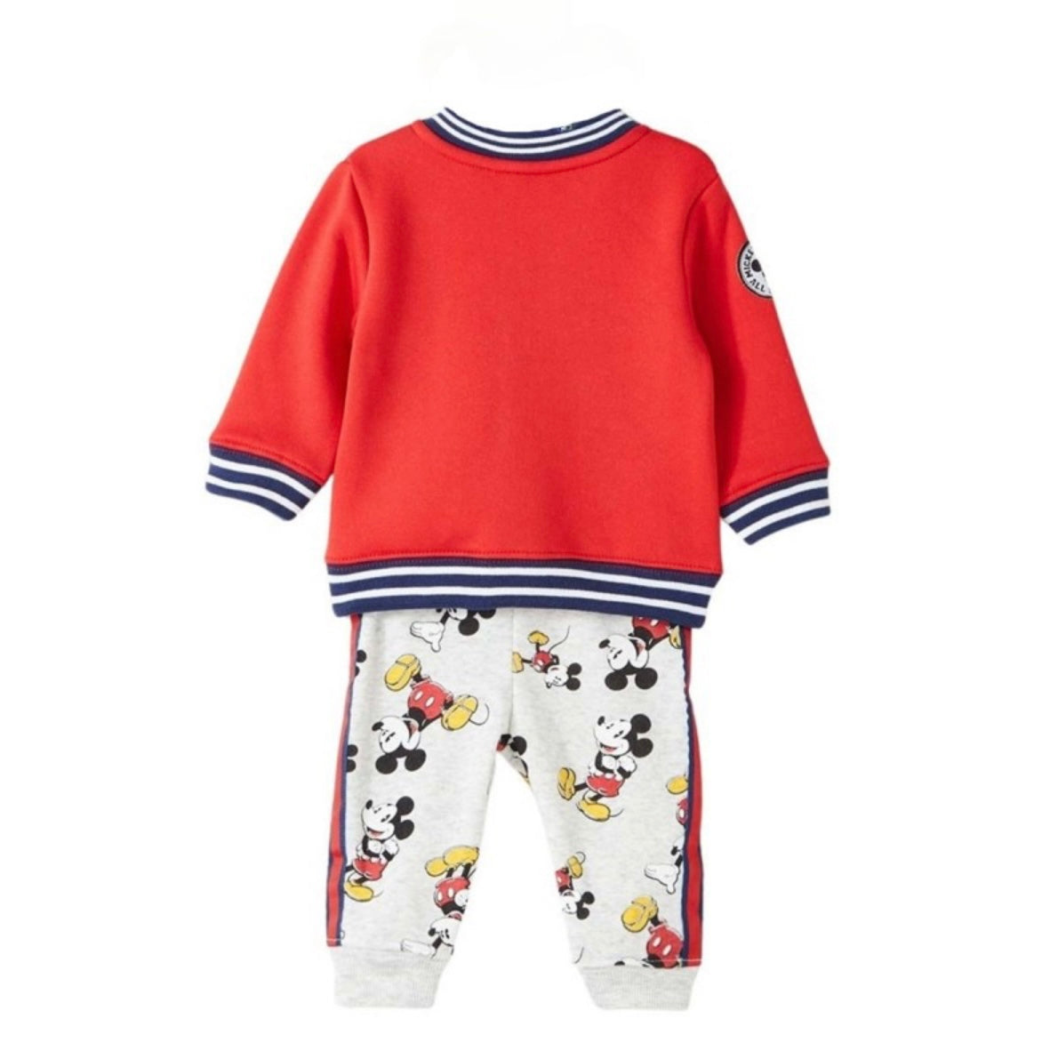 Ensemble bébé Mickey rouge