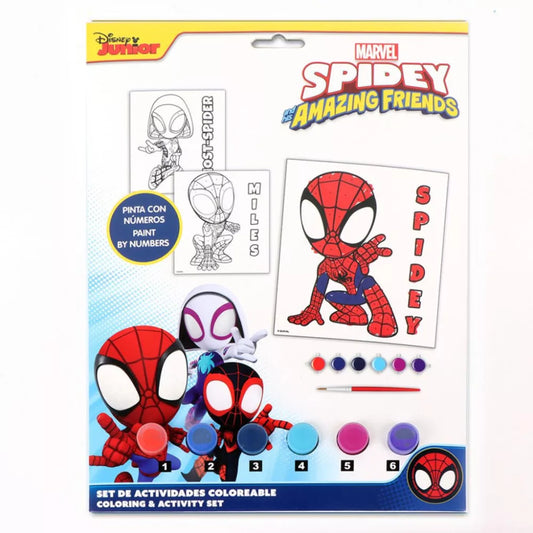 Activité peinture spidey