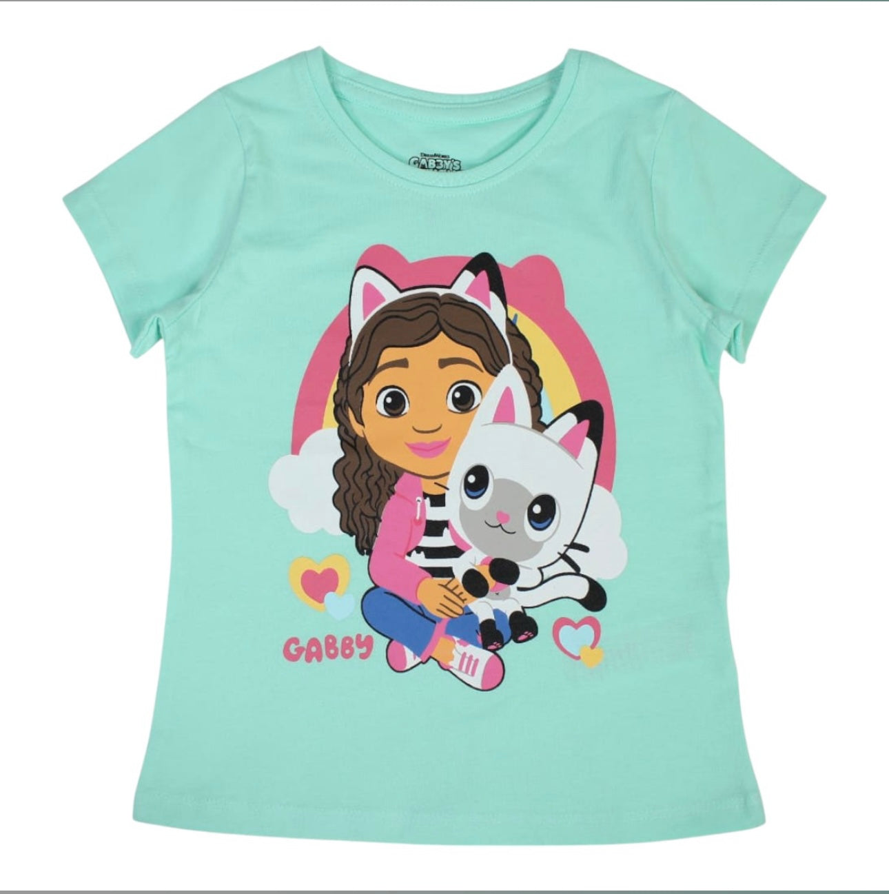 T-shirt gabby chat filles