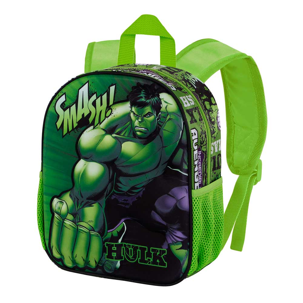 HULK VERT SAC À DOS 3D PETIT HULK SUPERHUMAN