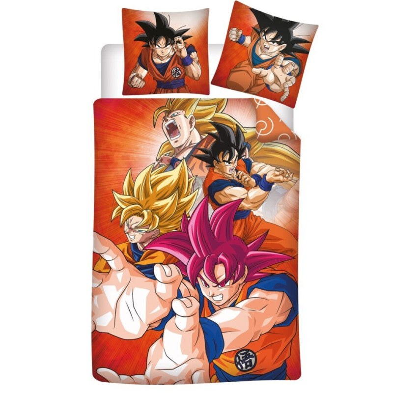 Housse dragons ball z 140x200 sur commande